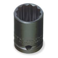 Dado de impacto 1/2" largo 6 puntas 14 mm